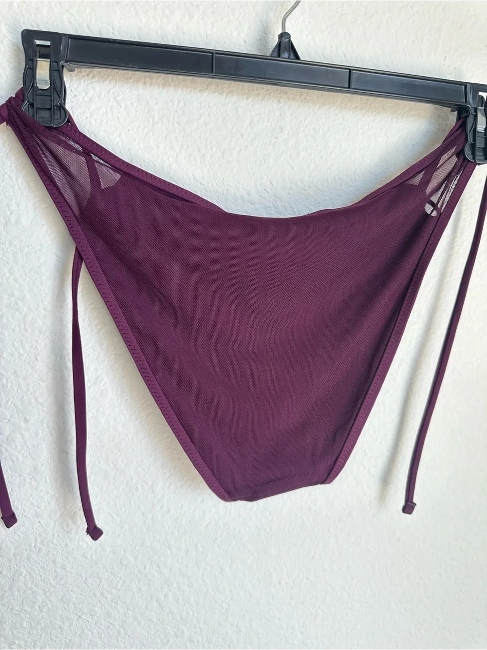 BECCA two piece Muse Layered Bralette‎ Bikini set top bottom Medium swimwear